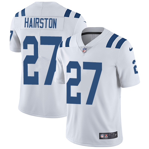 Indianapolis Colts 27 Limited Nate Hairston White Nike NFL Road Youth Vapor Untouchable jerseys